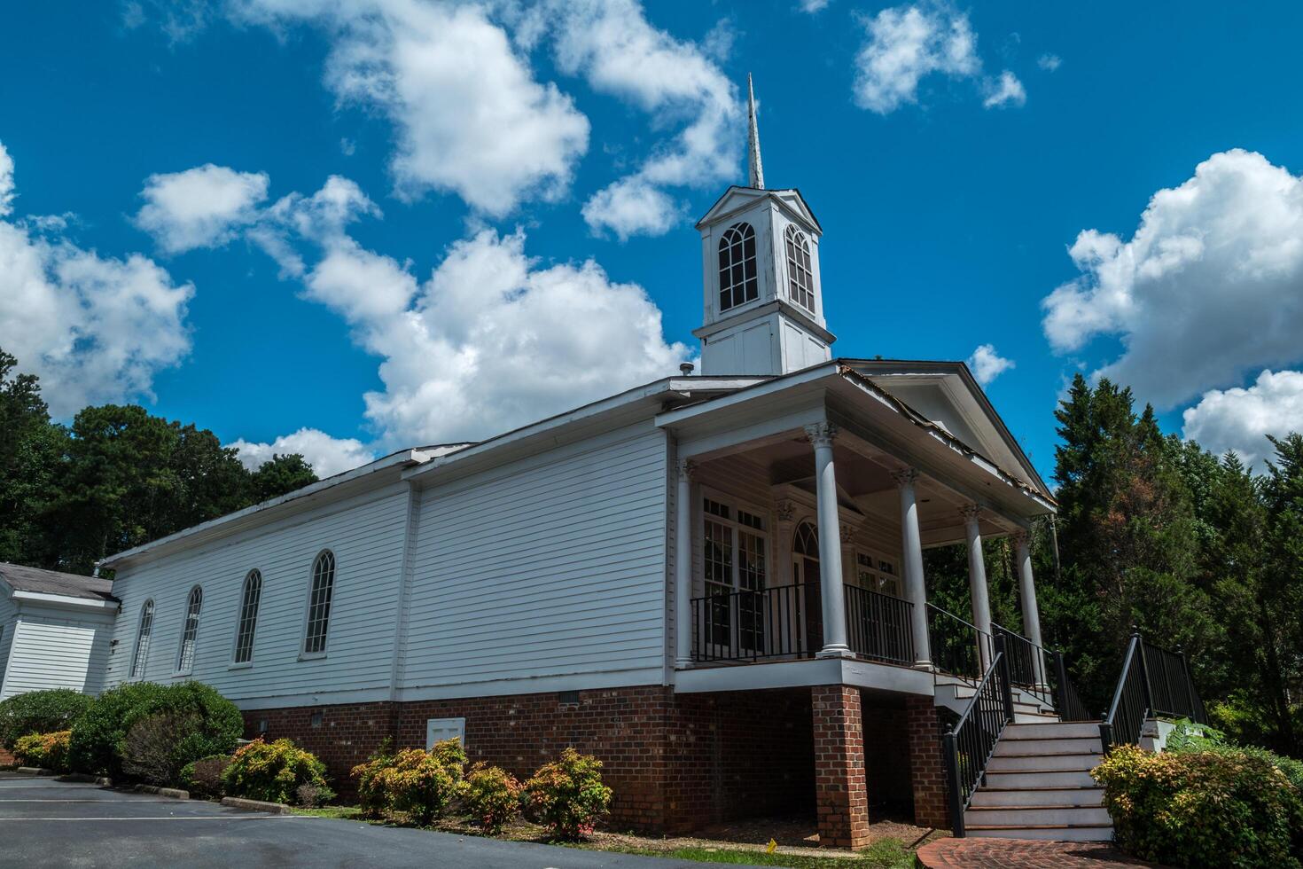Old country church photo