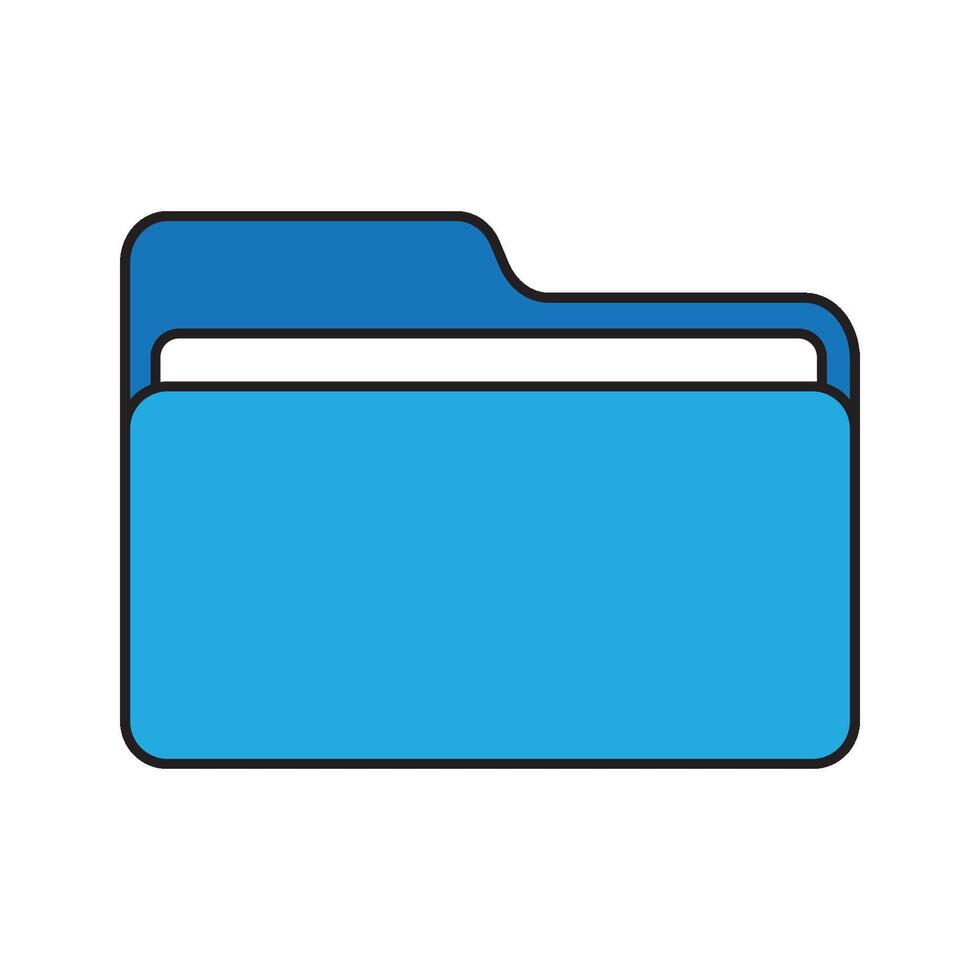 folder icon illustration template design vector