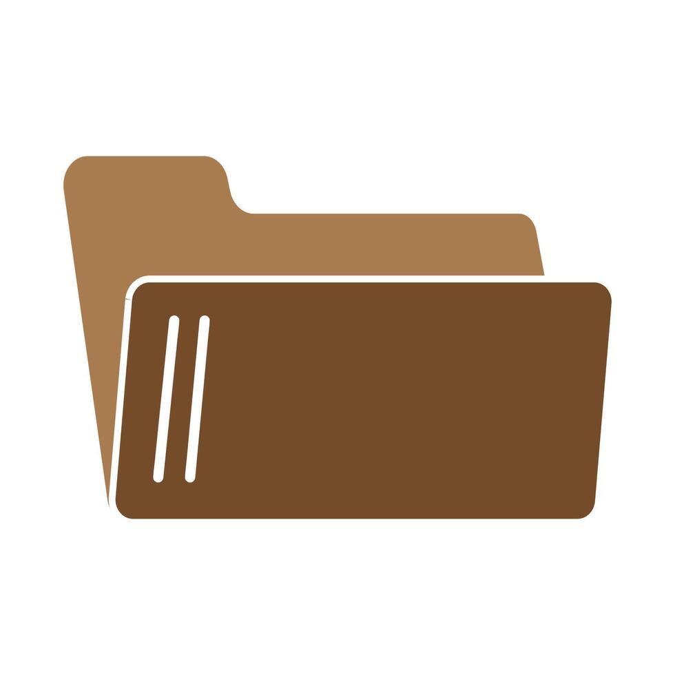 folder icon illustration template design vector