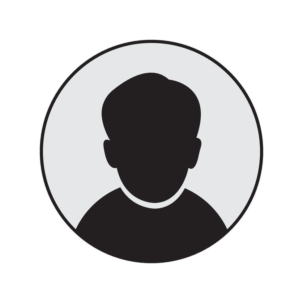 profile icon illustration design template vector
