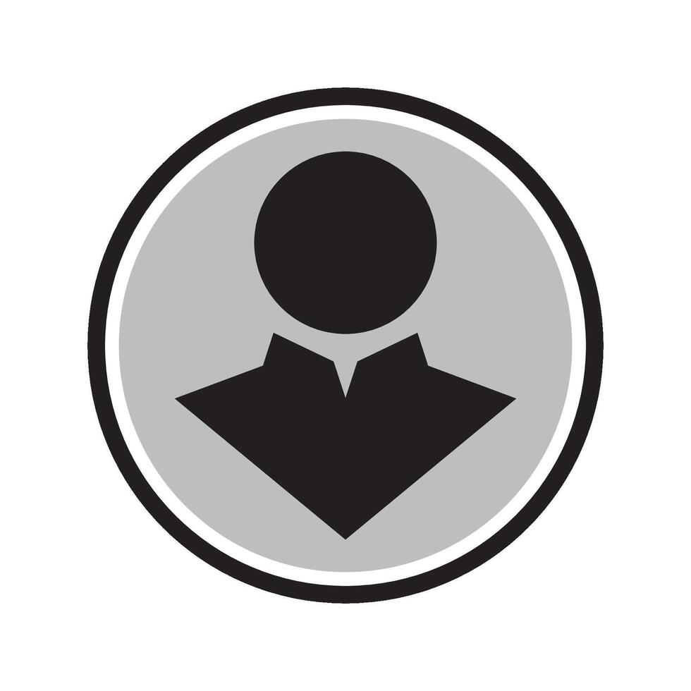 profile icon illustration design template vector