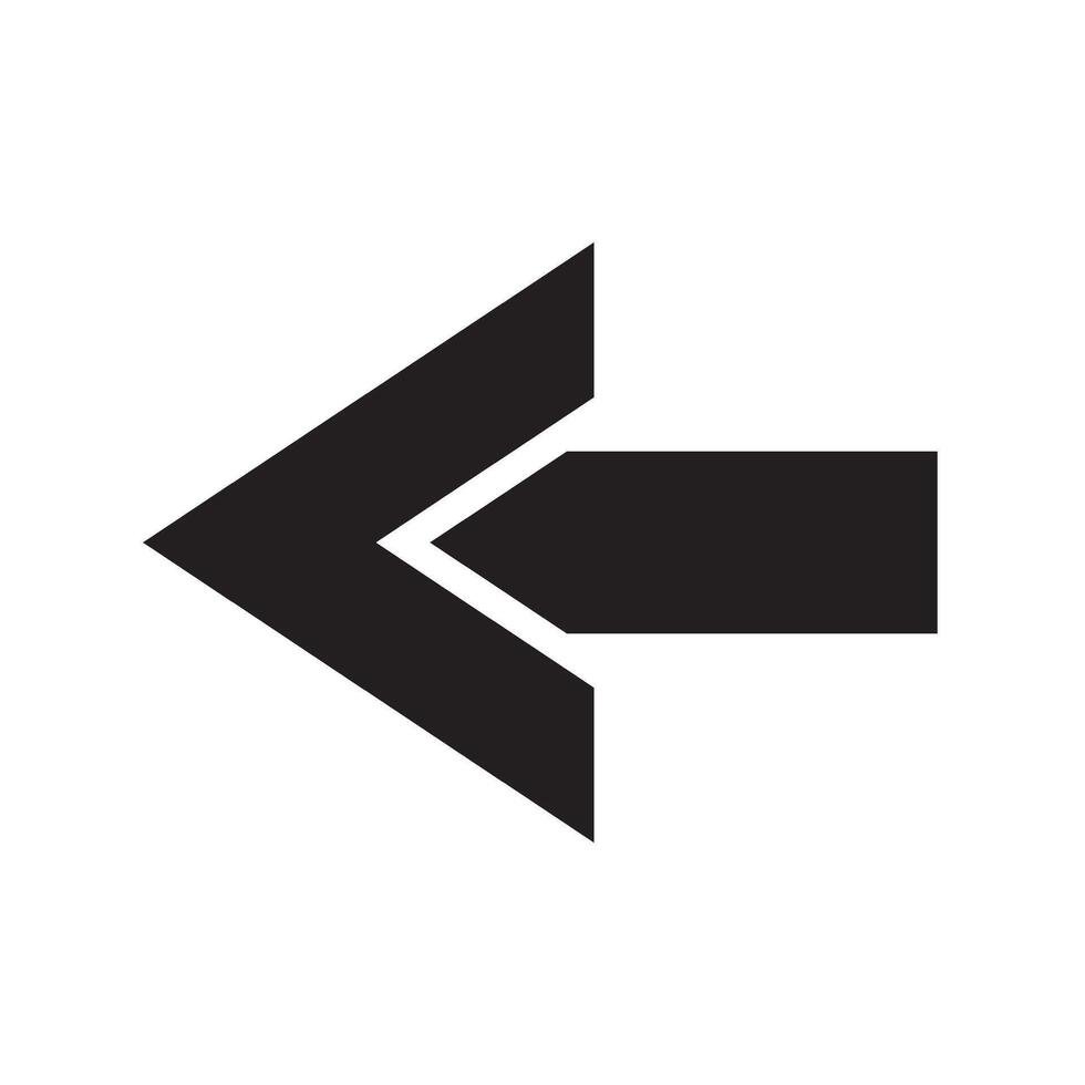 back icon illustration design template vector