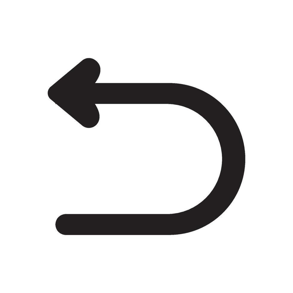 back icon illustration design template vector