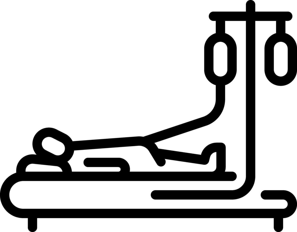 Black line icon for blood donation vector