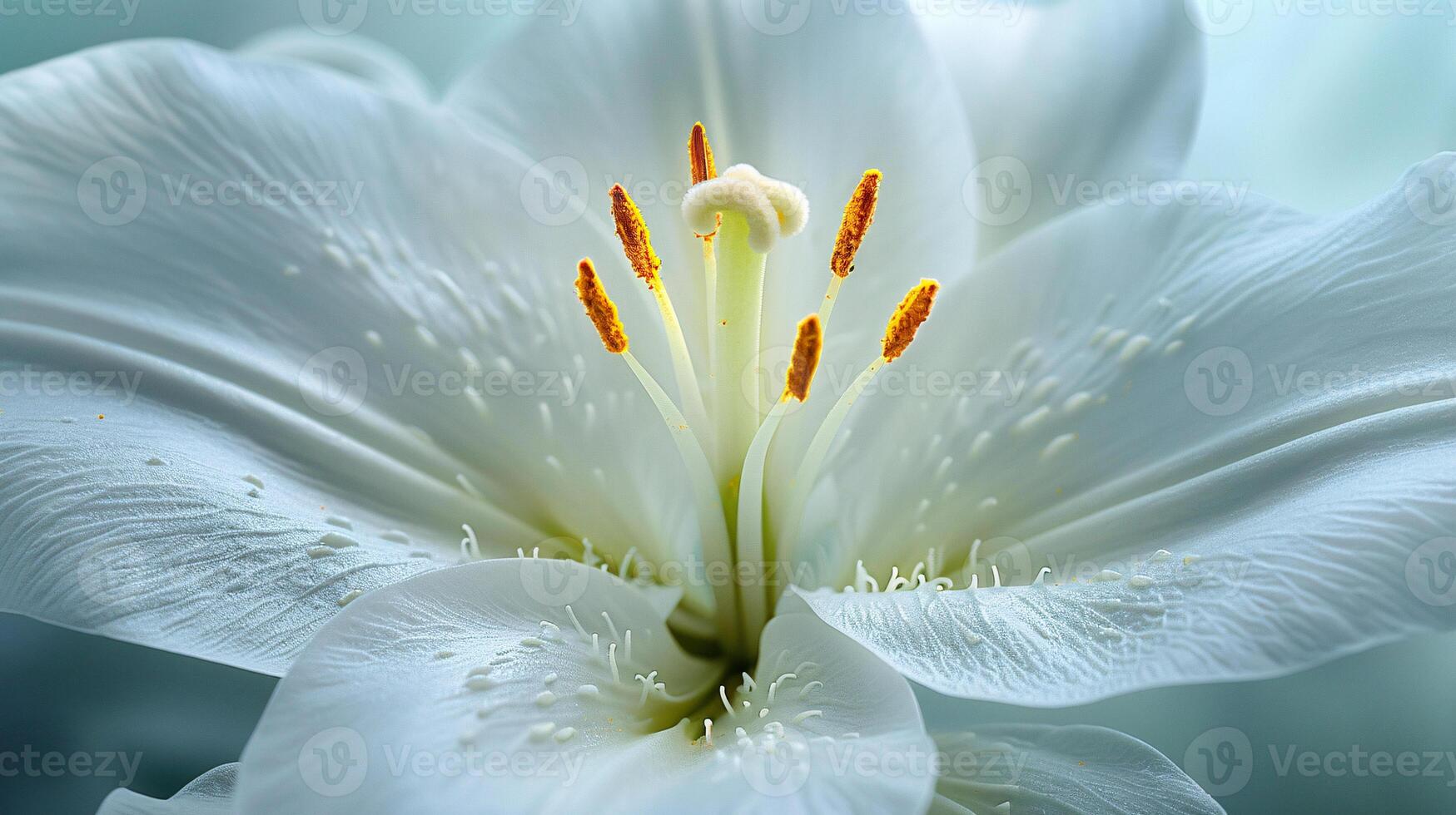 Pink and white lily flower bouquet in background photo