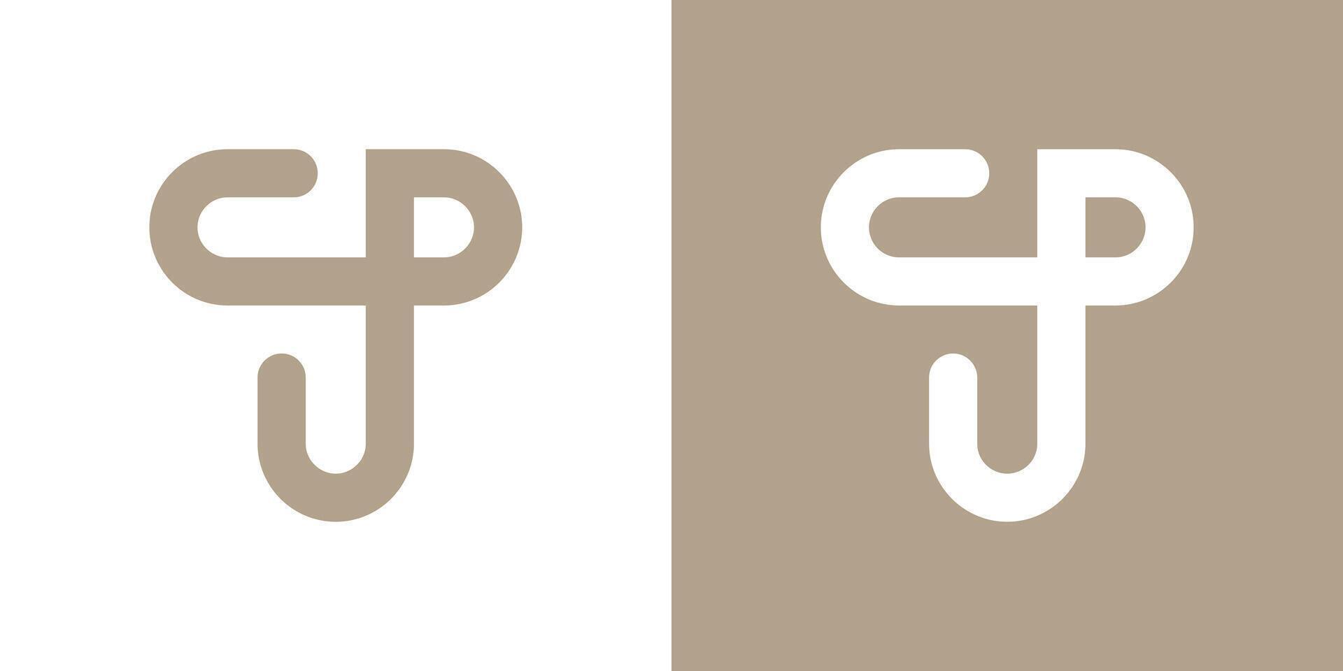 Letter T logo design with creative concept. Premium vector