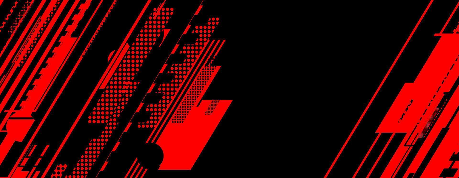 a red and black background with strip lines texture vector
