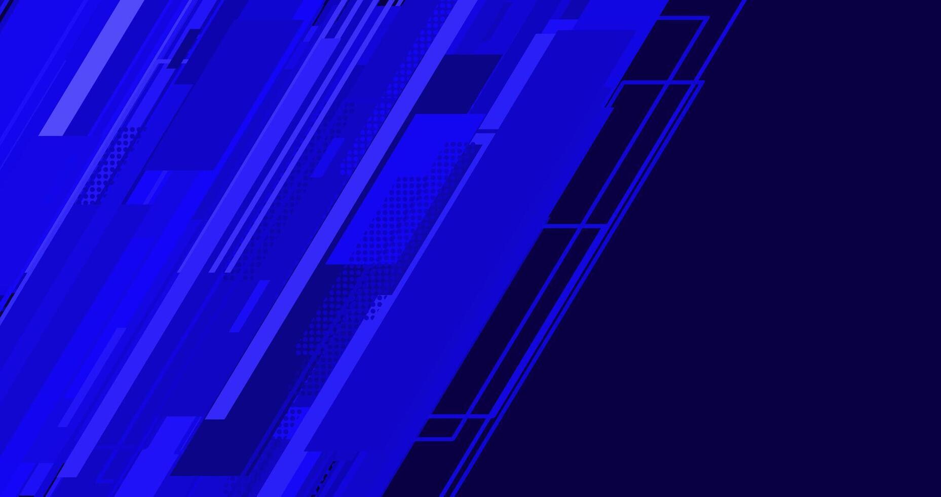 an elegant modern blue background with lines and dots vector