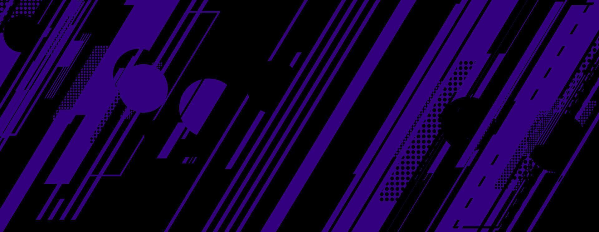 a purple background with black lines vector