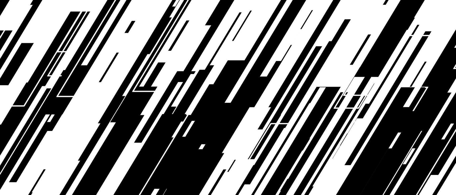 abstract lines of black and white lines on a white background vector