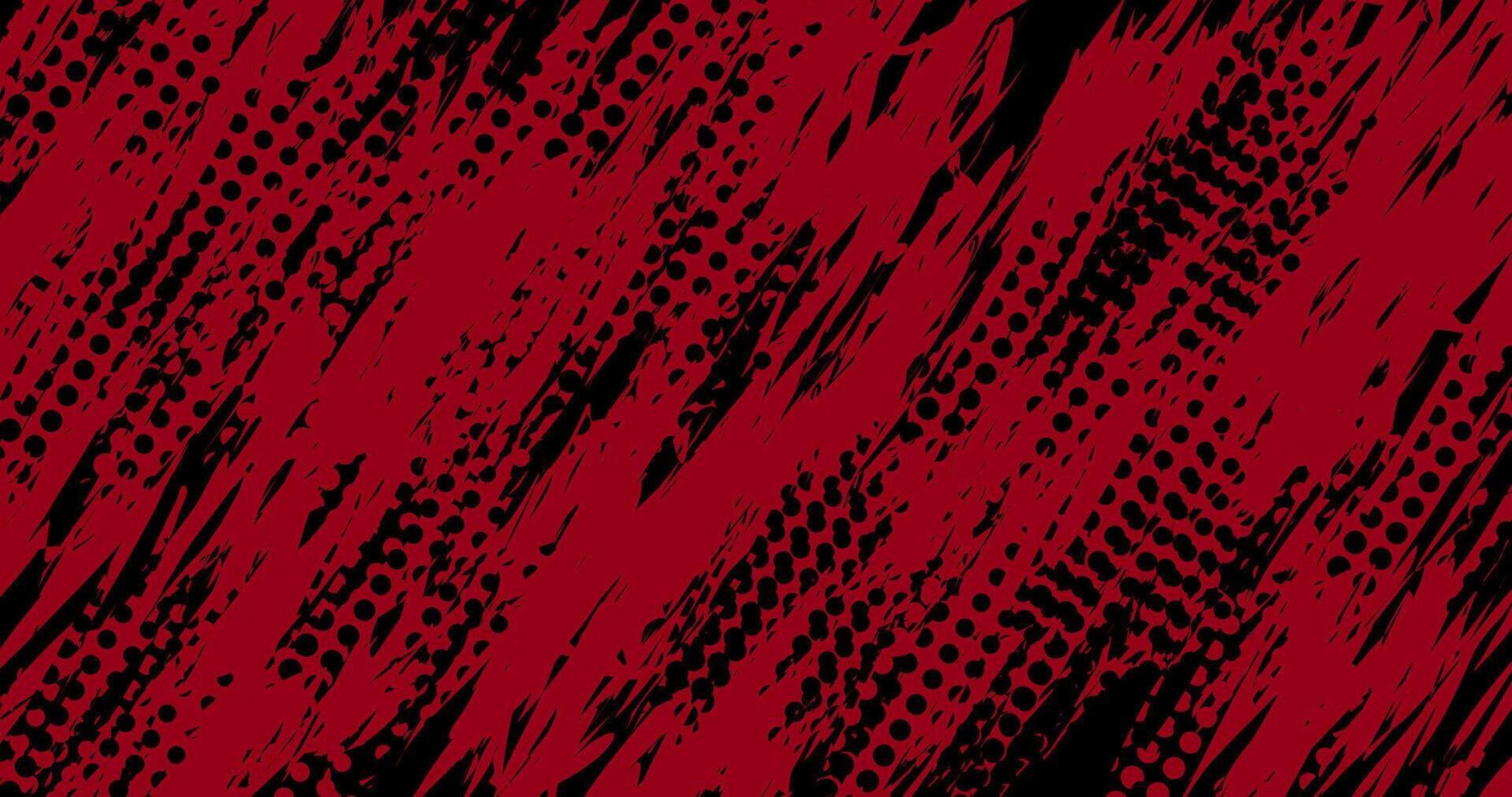 a red and black background with a pattern vector
