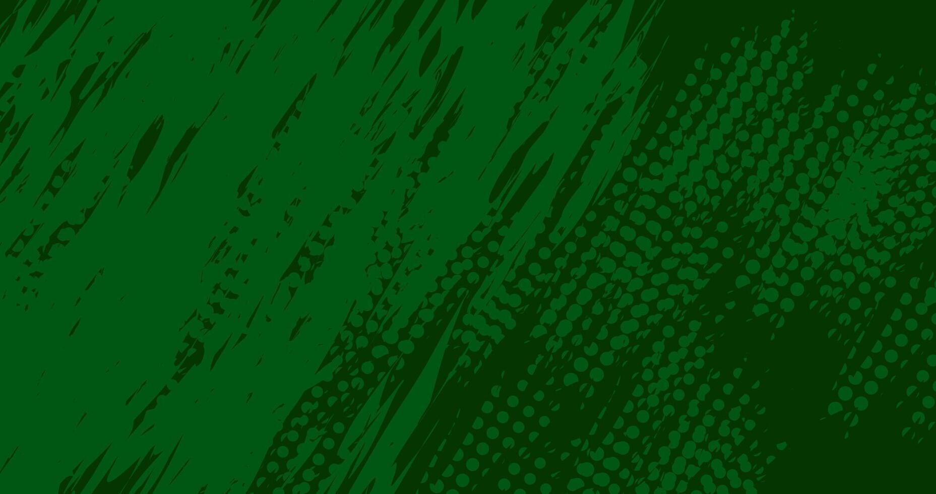 green grunge texture background with black and white spots vector