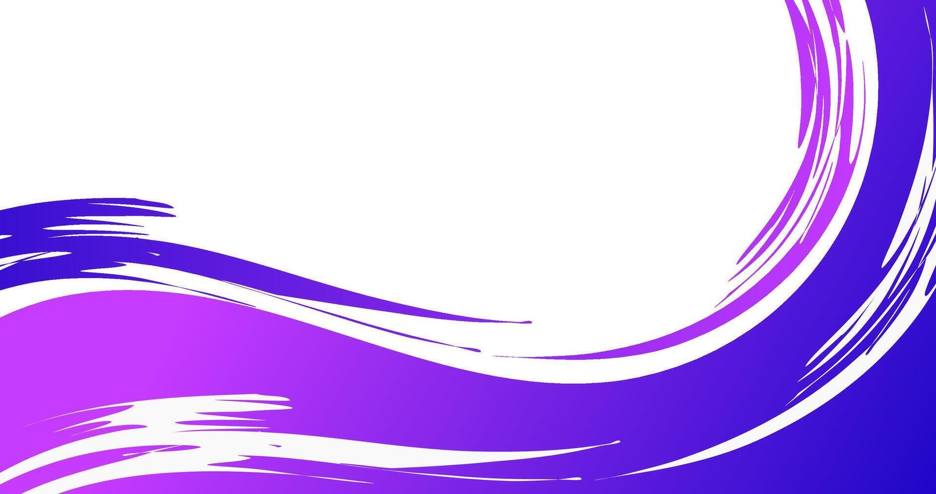 abstract purple and blue wave background vector