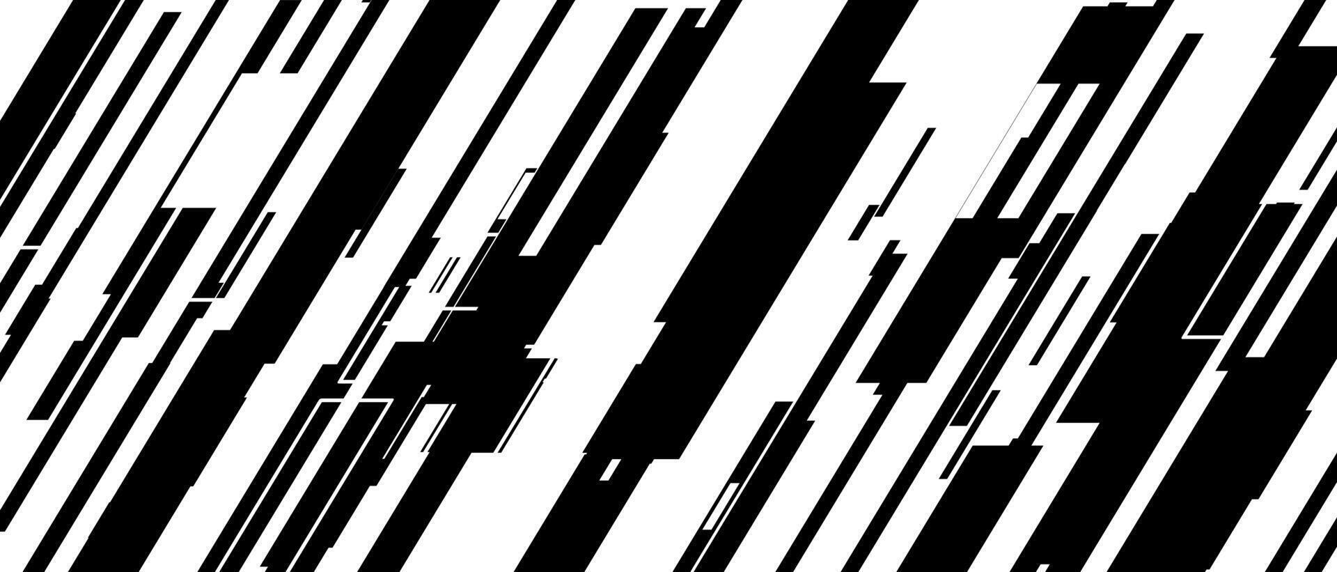 abstract lines of black and white lines on a white background vector