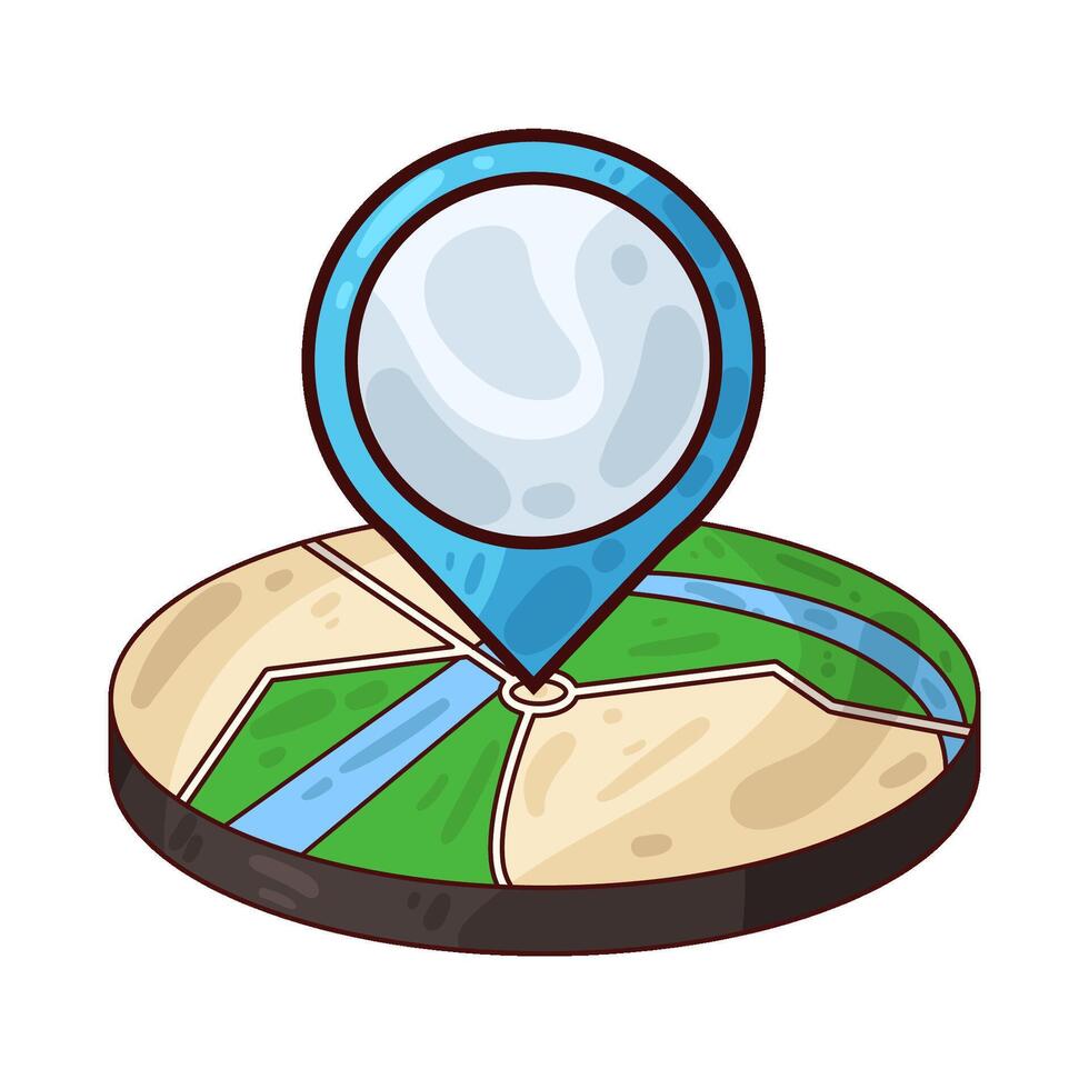 Illustration of location vector