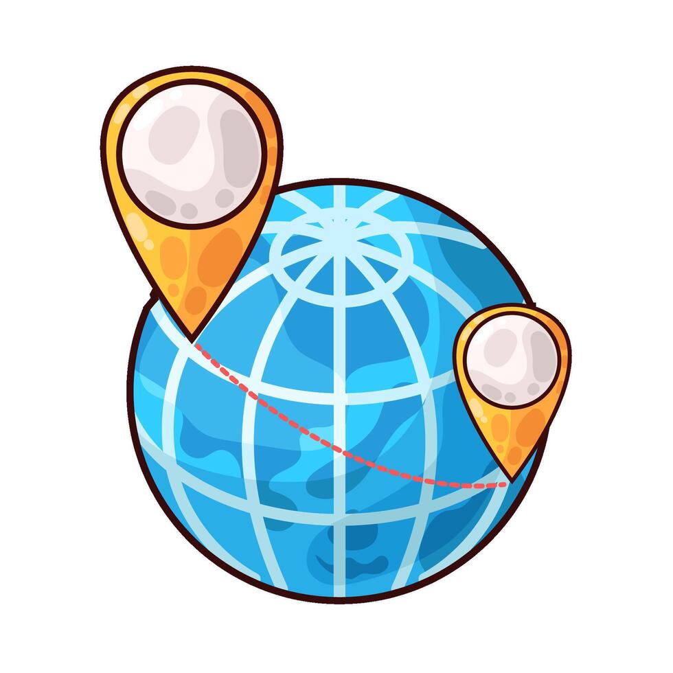 Illustration of location vector