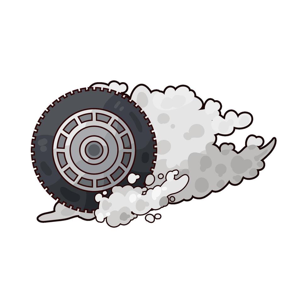 Illustration of tire vector