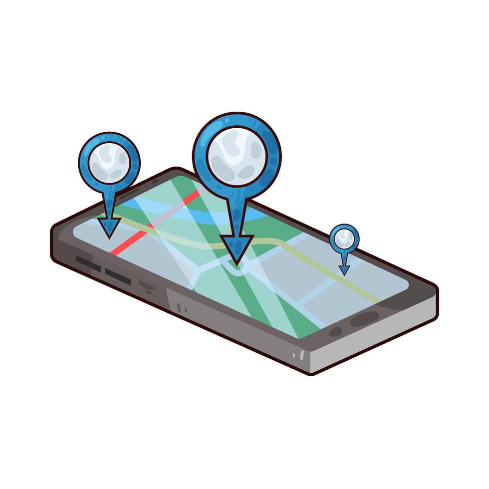 Illustration of location vector