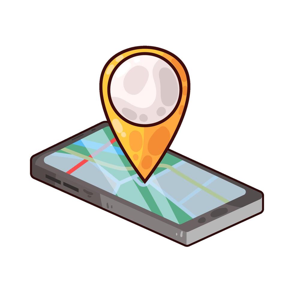 Illustration of location vector