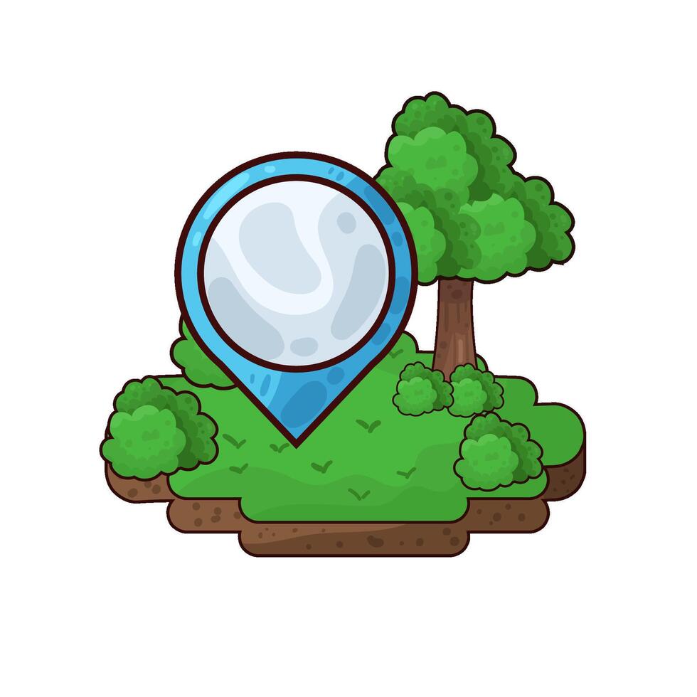 Illustration of location vector