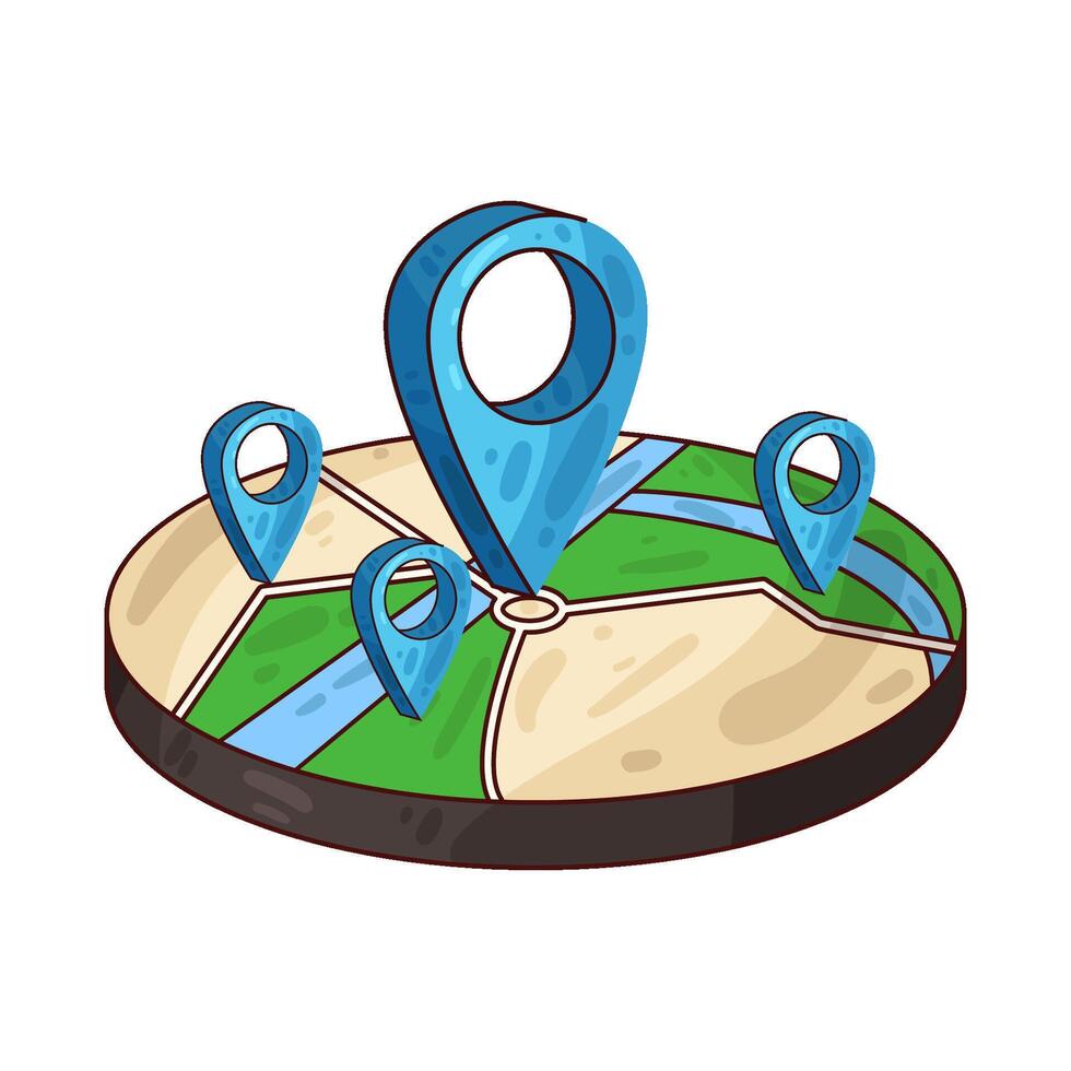 Illustration of location vector