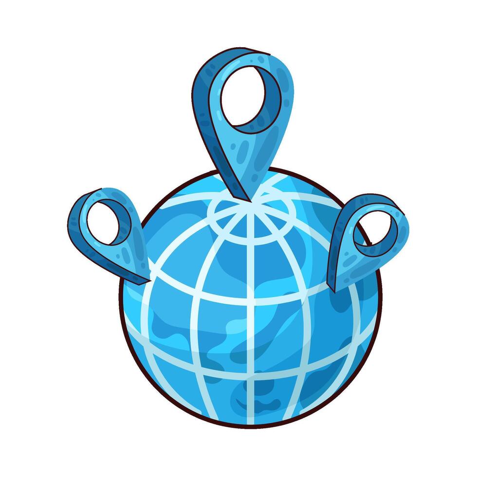 Illustration of location vector