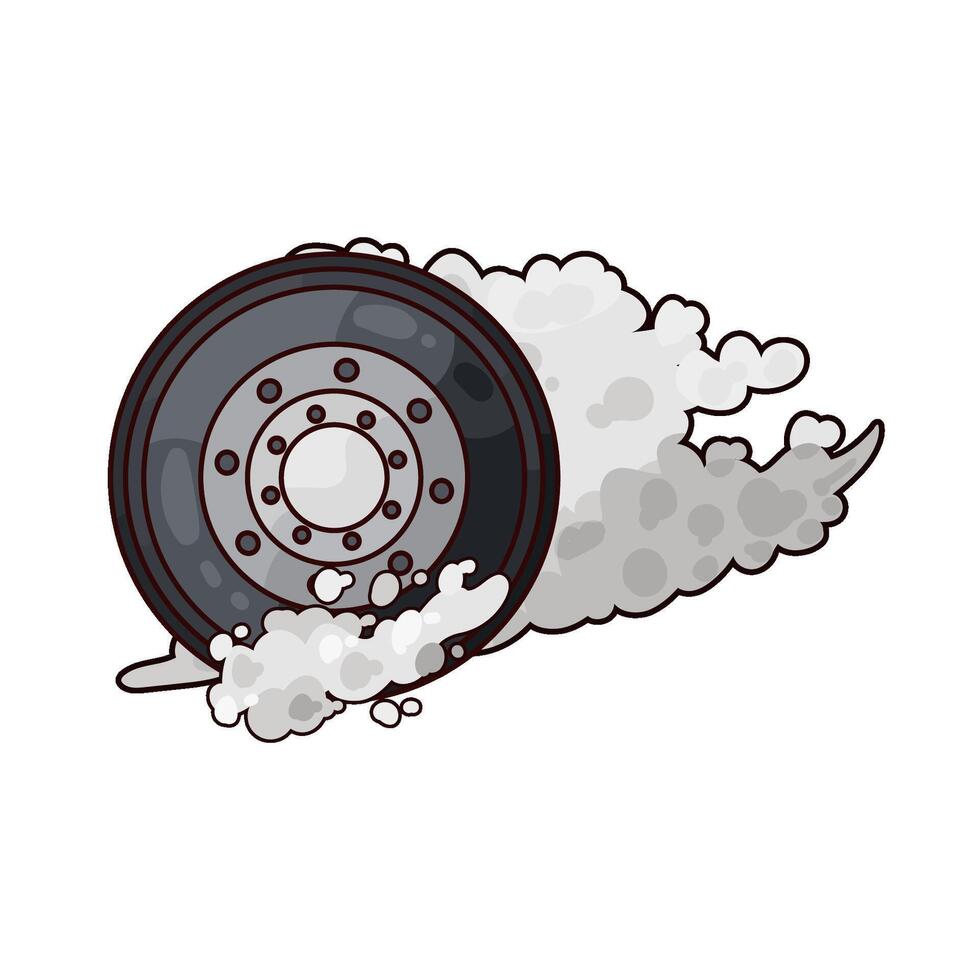 Illustration of tire vector