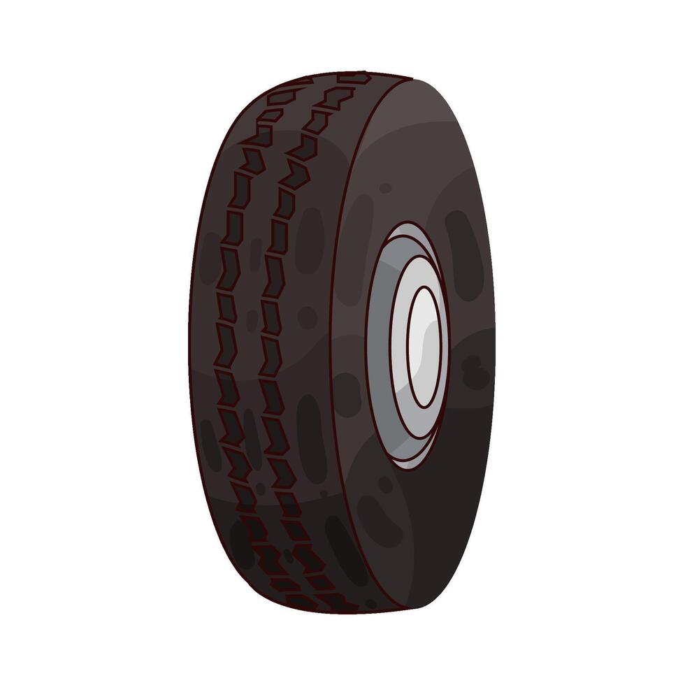 Illustration of tire vector