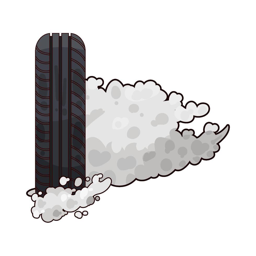 Illustration of tire vector