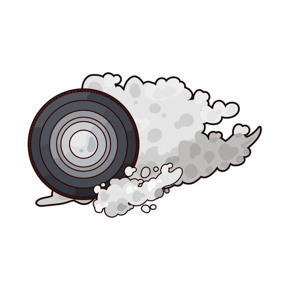 Illustration of tire vector