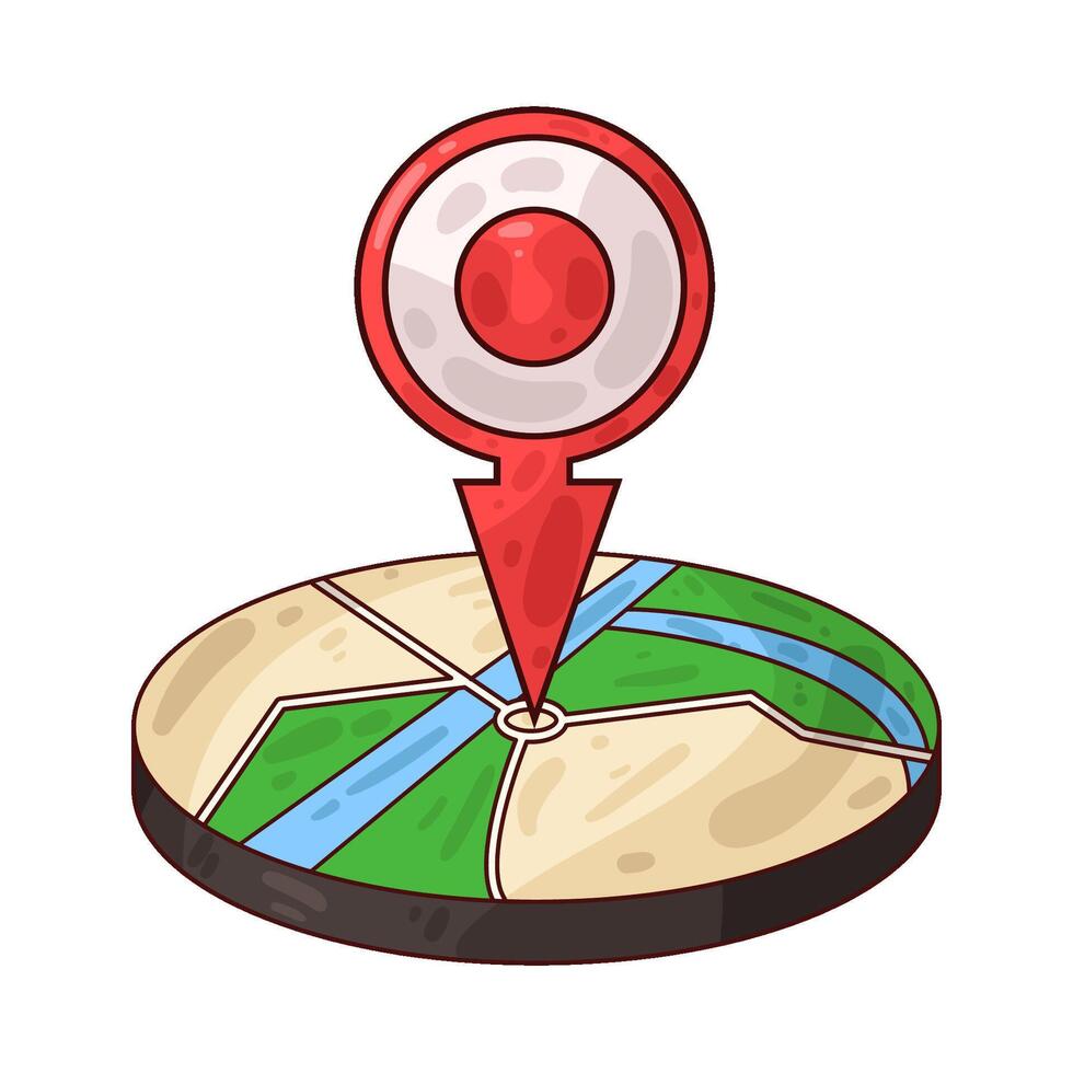 Illustration of location vector