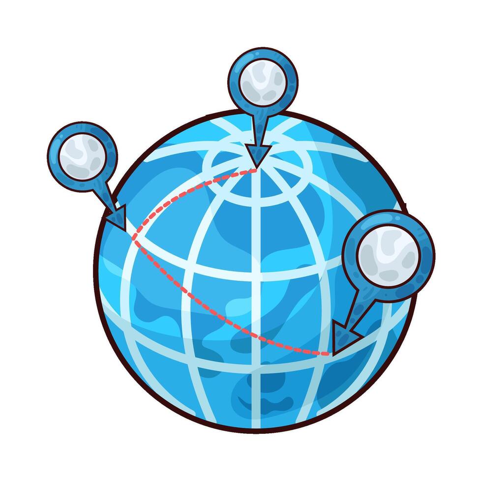 Illustration of location vector