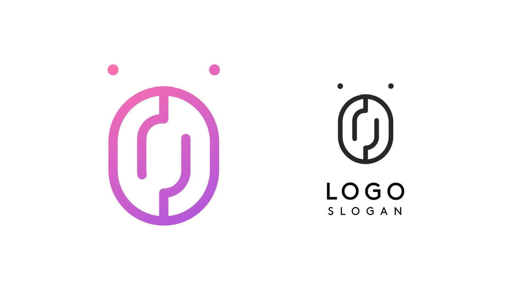 Stylized letter O, tech-inspired typography logo, unique extraterrestrial civilization symbol ancient inscriptions for creative branding, tech logo. Nordic runes monogram, abstract linear logotype vector