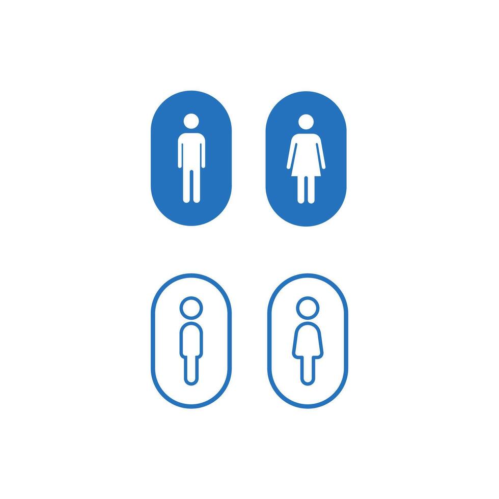 Simbol Gender flat illustration vector