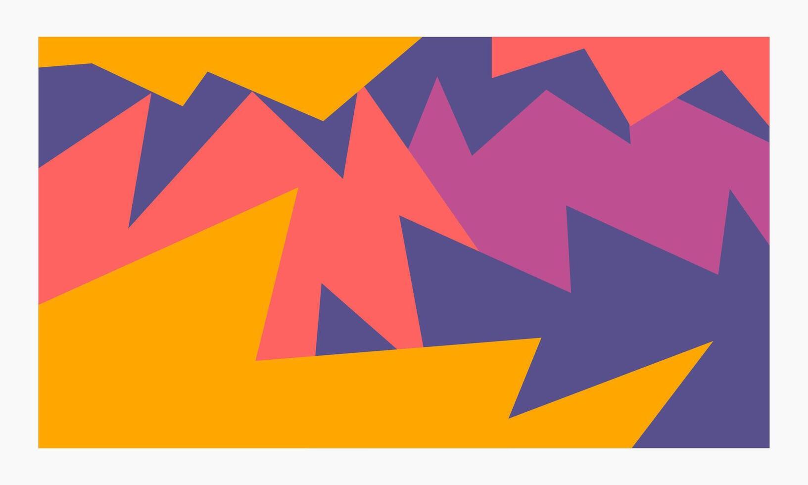 Creative abstract color background. Design for prints, posters, cards, etc. vector