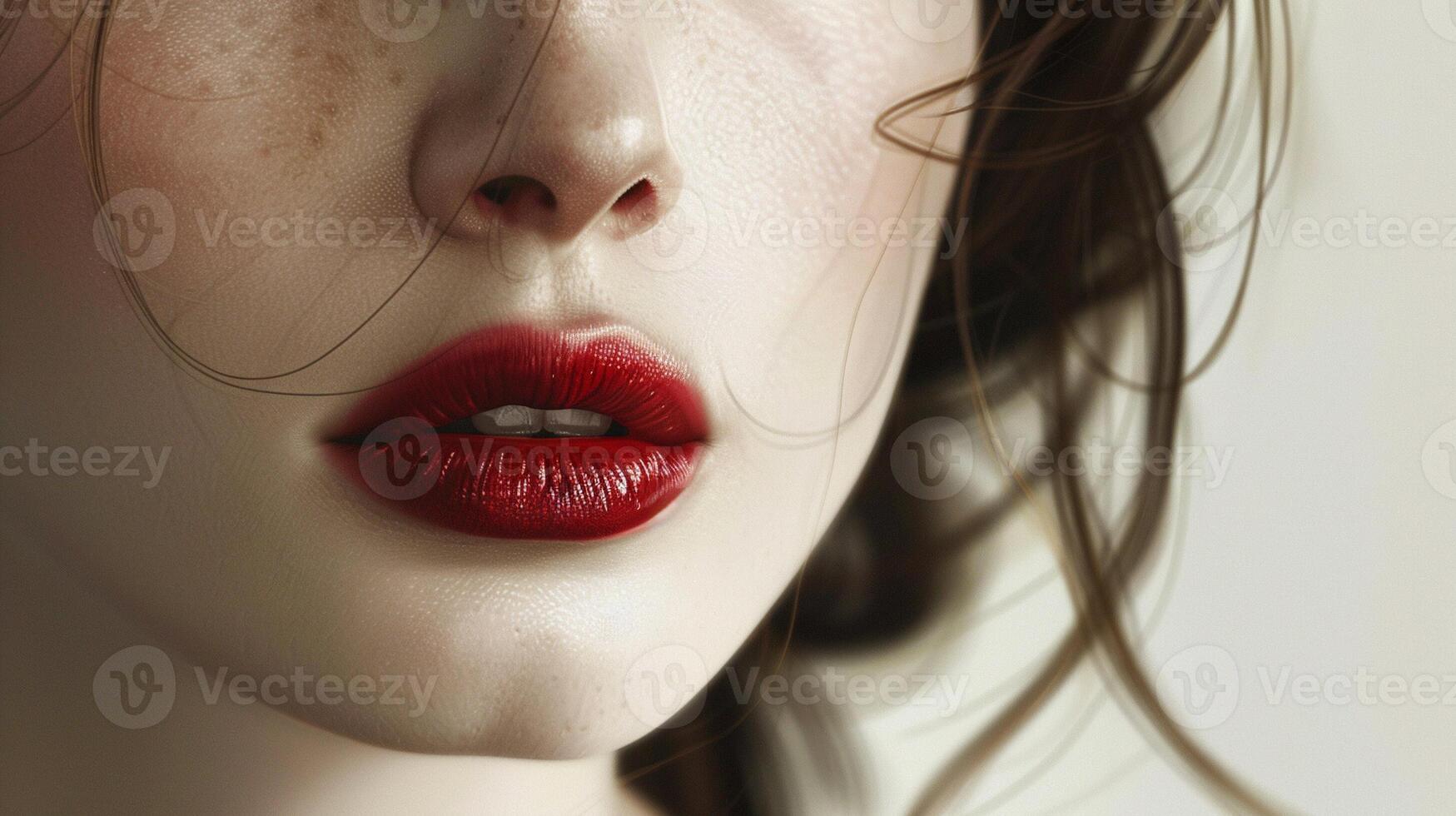 Woman lips,red lipstick applied woman lips,lips, makeup,girl,beauty culture,cosmatics,woman face, photo