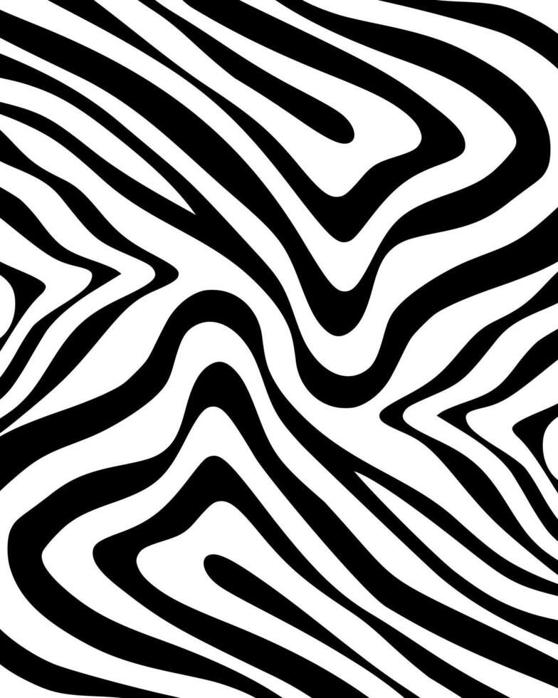 Stripe line monochrome illusion illustration patten background layout banner paper art print editable vector