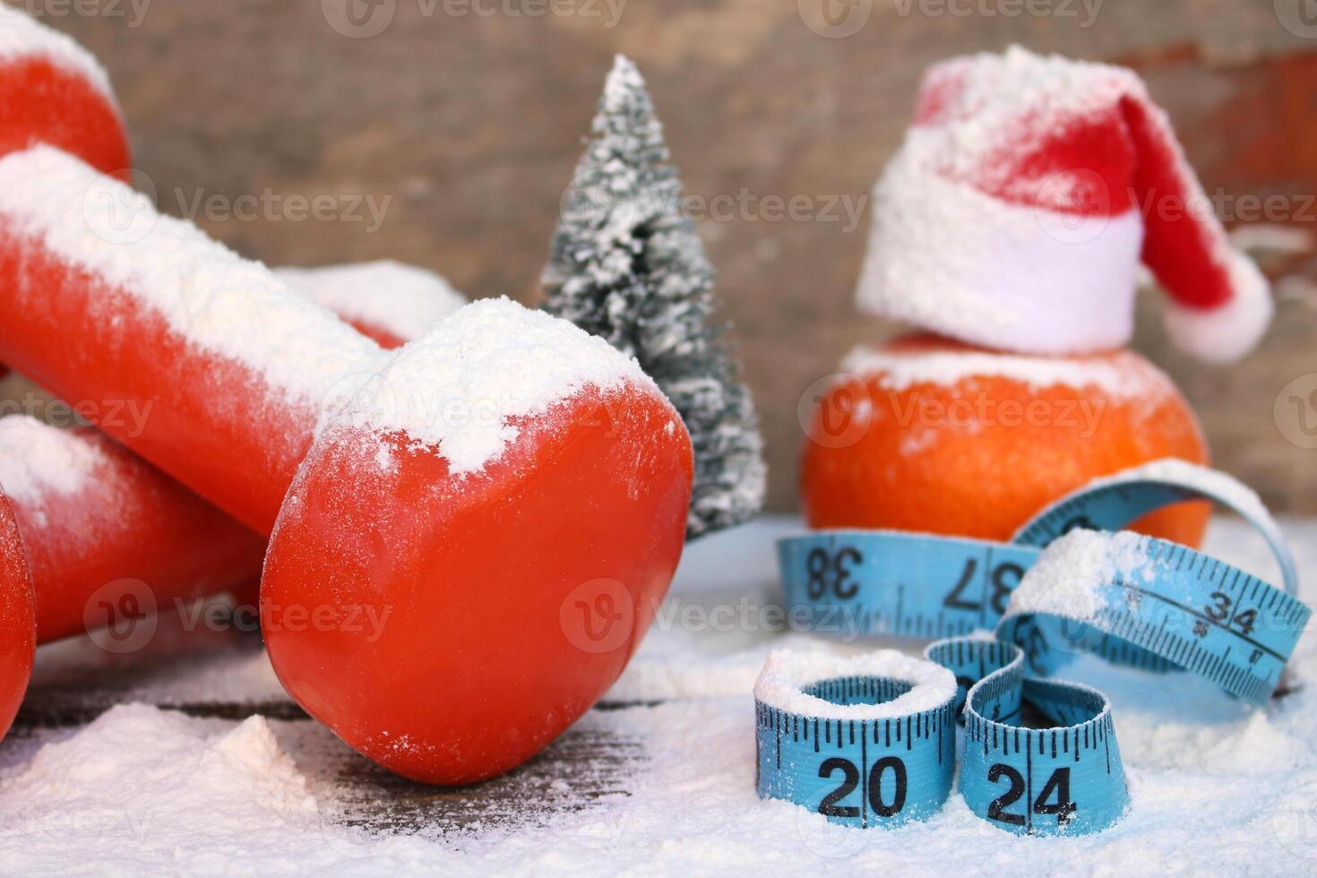 Concept to succeed in sport in new year 2024. photo