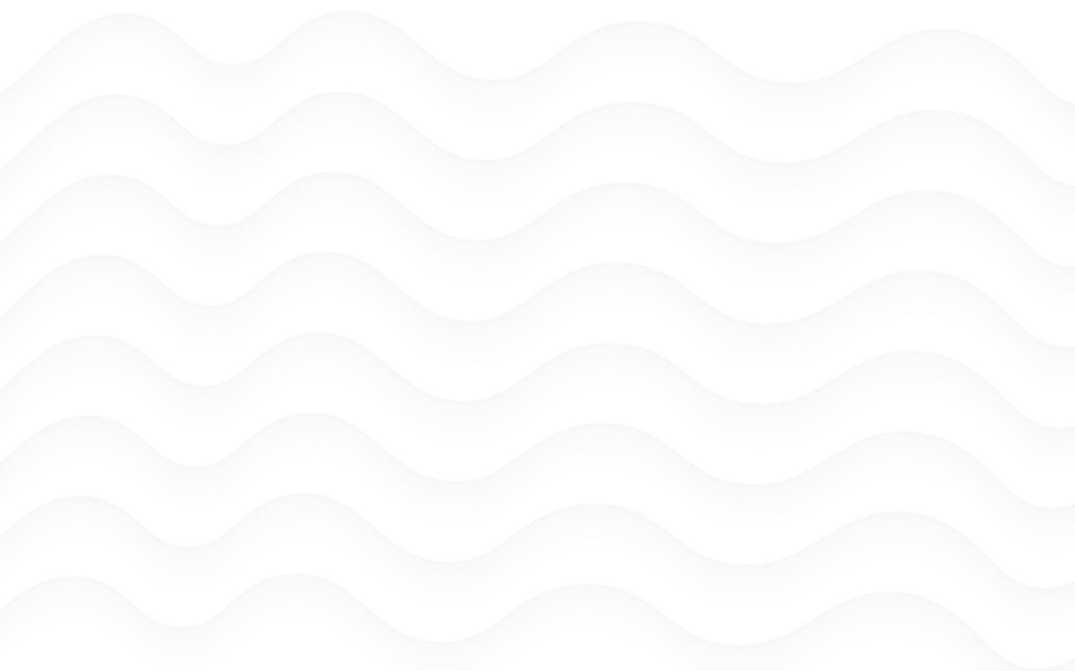 Abstract White Background with Subtle Waves vector