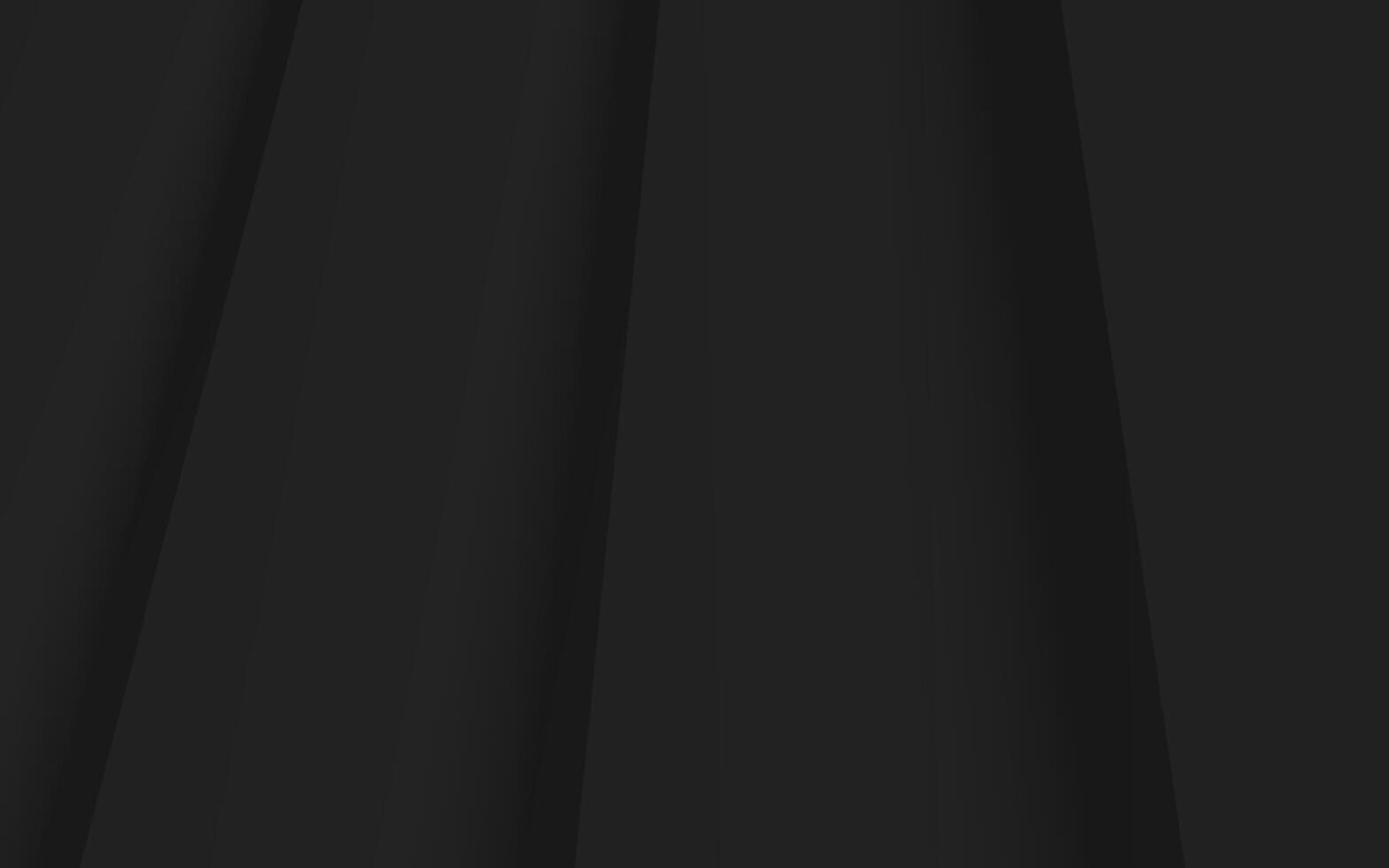 Modern Black Curved Wave Design vector