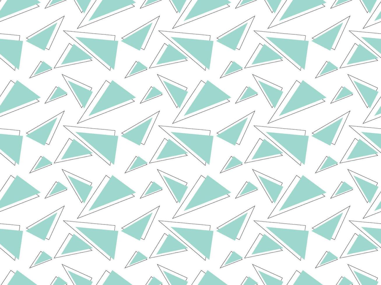 triangle pattern background vector