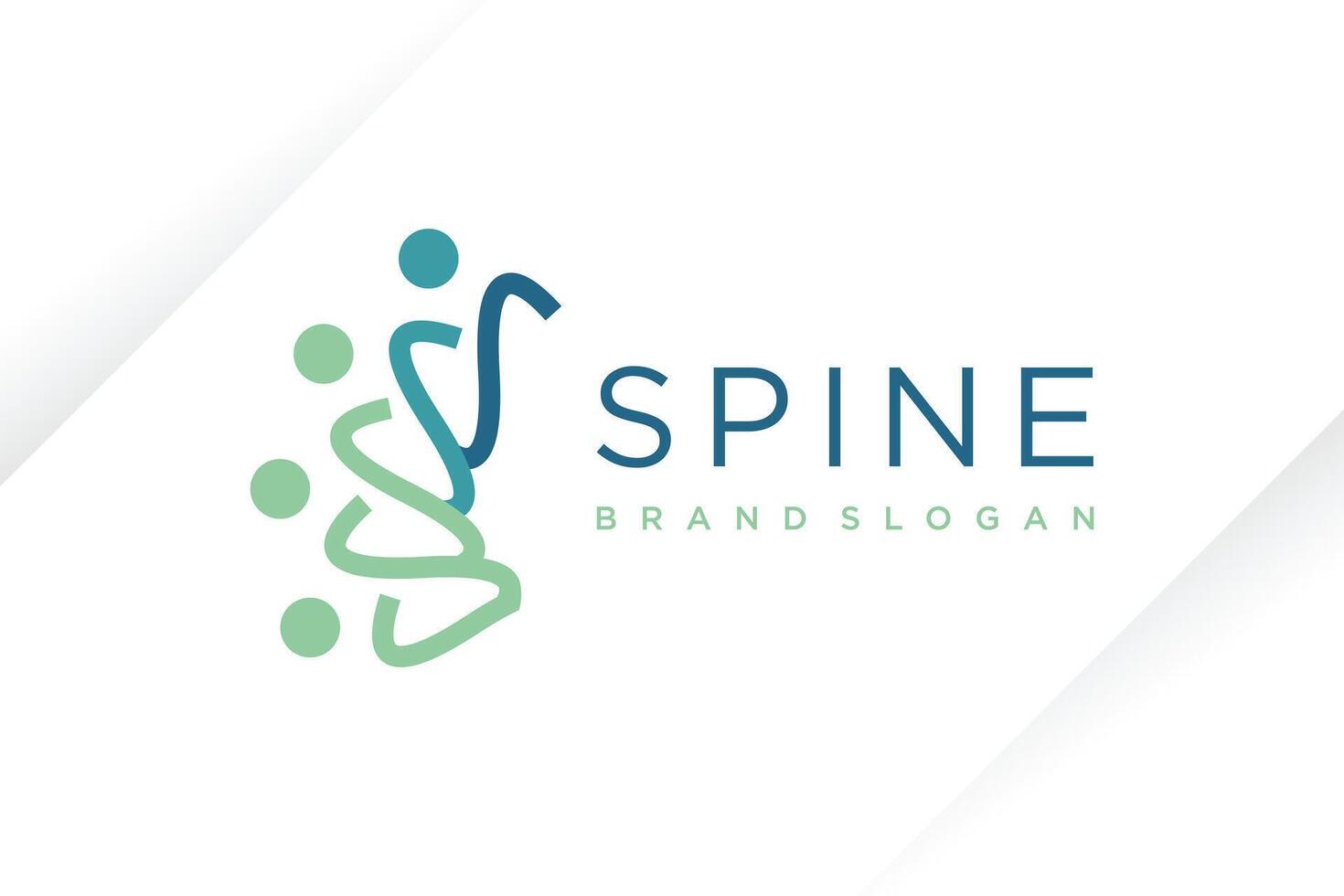 Chiropractic design element idea with creative unique concept high resolution vector