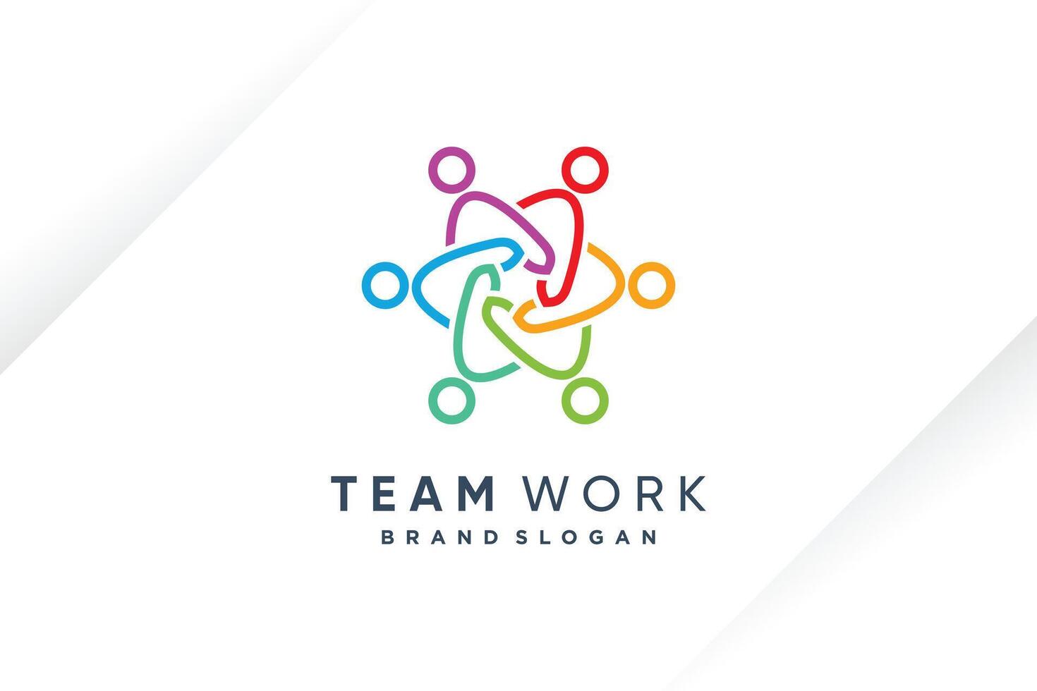 Community design element idea with modern creative concept high resolution vector