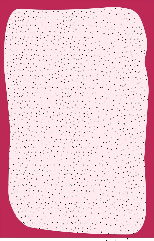 The background of the Dragon fruit Colored white and the seeds are black vector