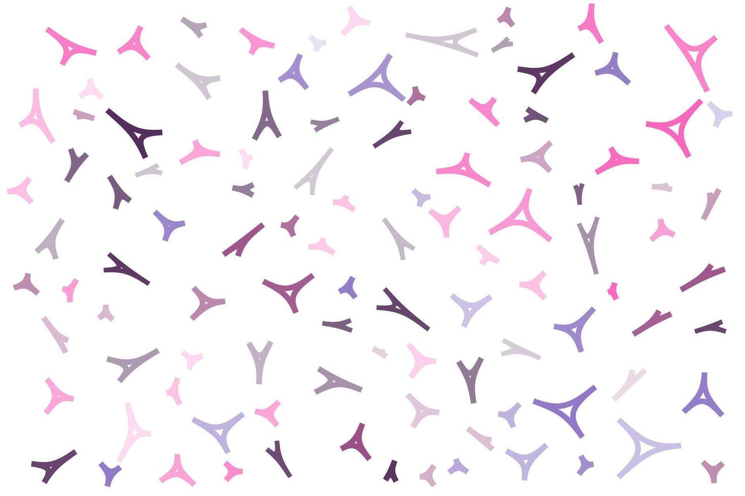 Background Repeated random geometric shape drawn. Cute pattern Template for banner, card, poster with text. vector