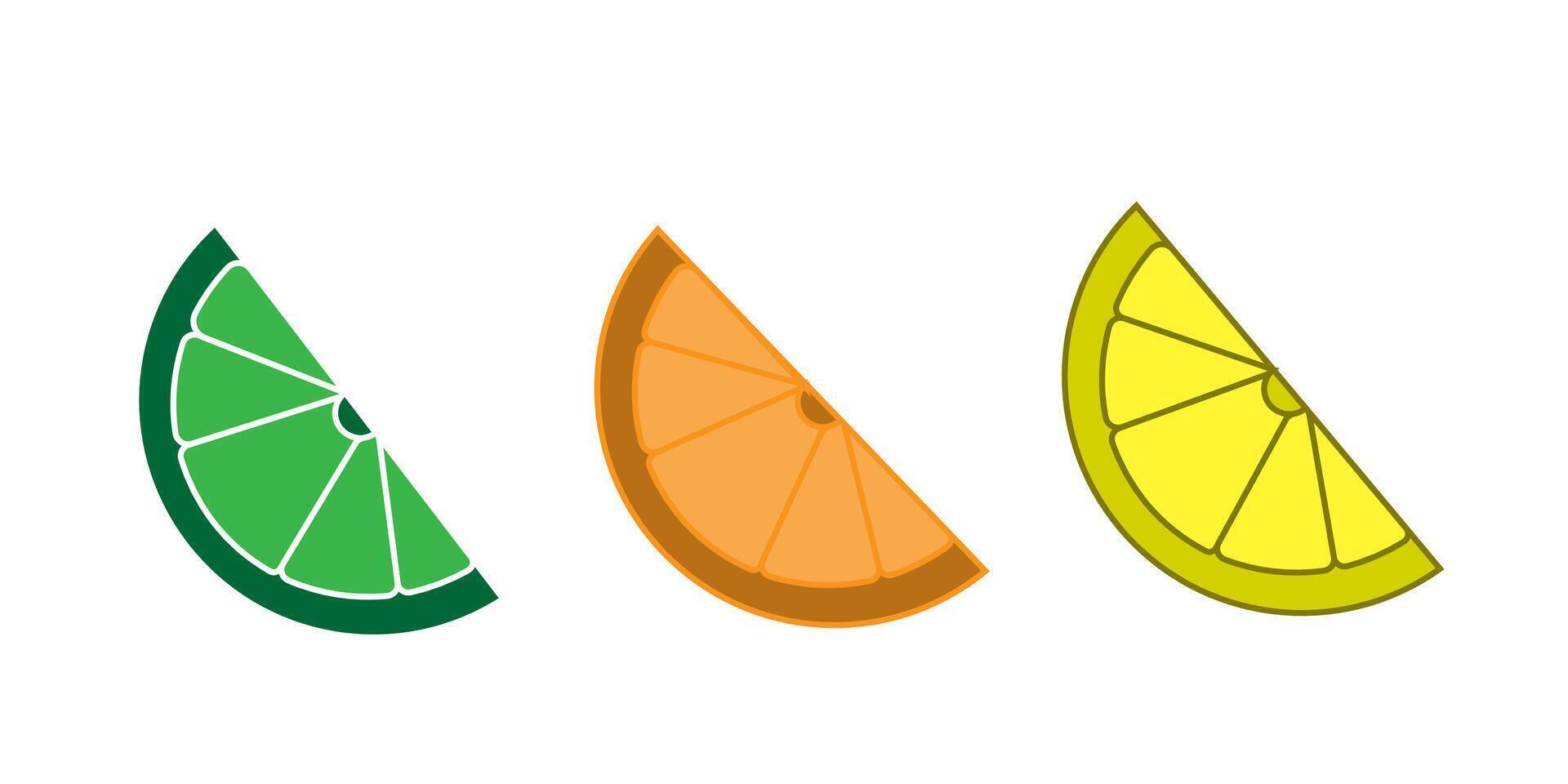 emon icon. Fresh lemon fruits on summer season. Summer fruit illustration on white background vector