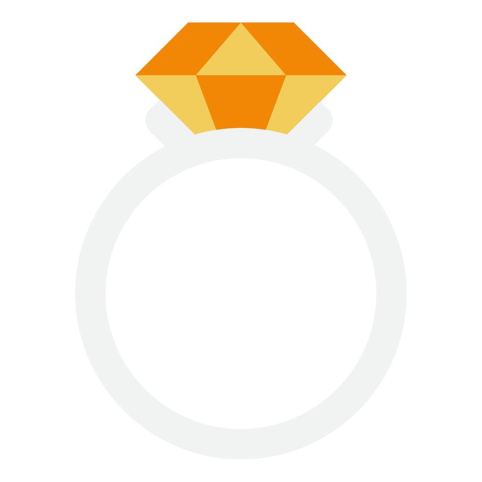 Ring Jewelry lifestyle icon illustration vector