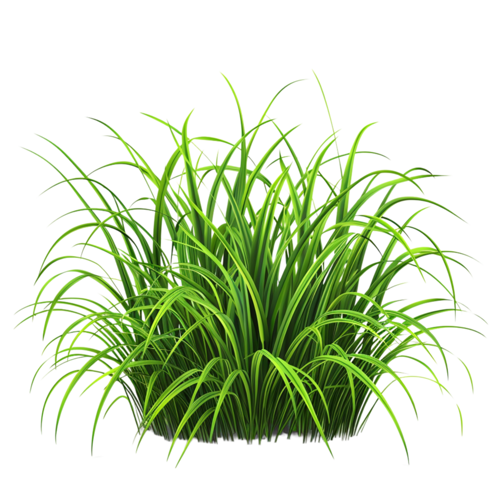 Generated Ai Realistic fresh green grasses png