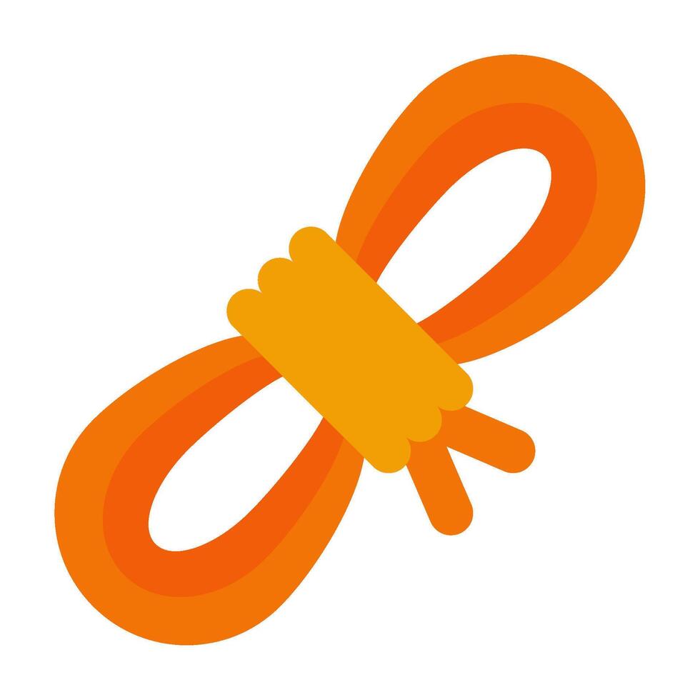 Rope camping holiday icon illustration vector