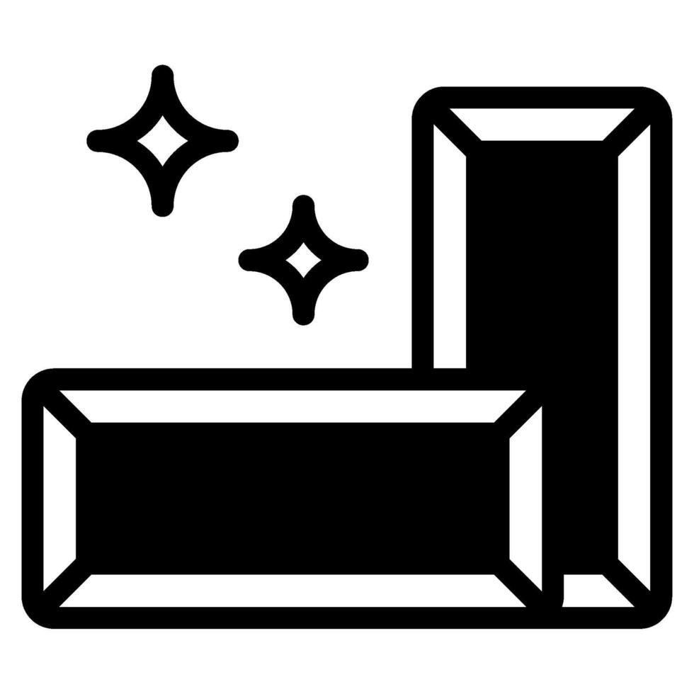 Gold Jewelry lifestyle icon illustration vector